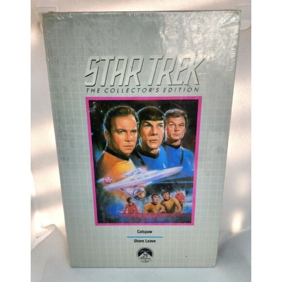 Star Trek The Collectors Edition VHS Box Set Catspaw & Shore Leave Episodes - Picture 2 of 11